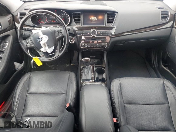 2015 Kia Cadenza Premium with VIN KNALN4D73F5196876, listed as a Copart auction lot 83203234 with 68,439 mi miles and Salvage Title. Bid and sale history available at carsss.com. Image 8.