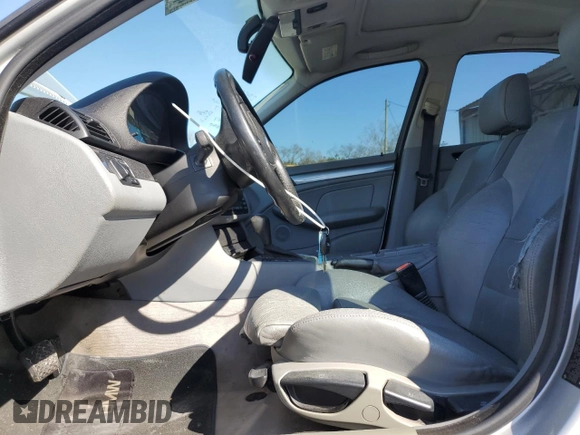 2000 BMW 3 Series 323i with VIN WBAAM3341YFP78743, listed as a Copart auction lot 48309845 with 233,717 mi miles and Salvage title. Bid and sale history available at DreamBid. Image 7.