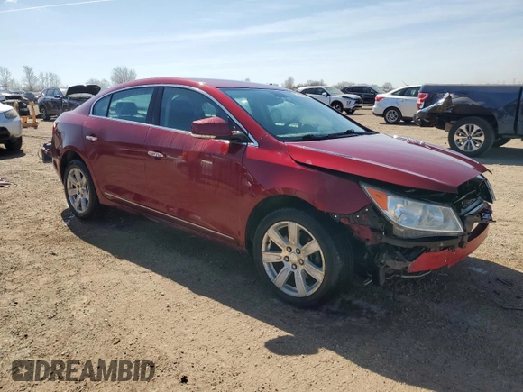 2011 Buick LaCrosse CXL with VIN 1G4GC5ED8BF211036, listed as a Copart auction lot 53132995 with 219,697 mi miles and Salvage Title. Bid and sale history available at DreamBid. Image 4.