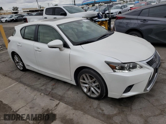 2017 Lexus CT with VIN JTHKD5BH3H2280282, listed as a Copart auction lot 52647815 with 82,370 mi miles and Clean Title. Bid and sale history available at carsss.com. Image 4.