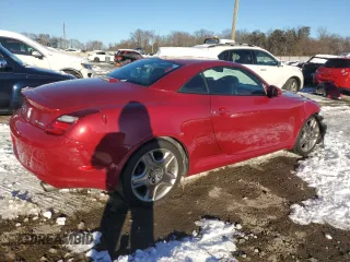 2007 Lexus SC 430 with VIN JTHFN45Y879016081, listed as a Copart auction lot 41605845 with 160,072 mi miles and Salvage Title. Bid and sale history available at DreamBid. Image 3.