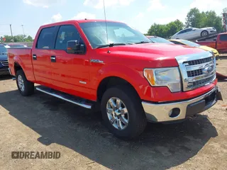 2013 Ford F-150 XL with VIN 1FTFW1ET9DFB51262, listed as a IAAI auction lot 42636718 with 335,491 mi miles and . Bid and sale history available at DreamBid. Image 1.