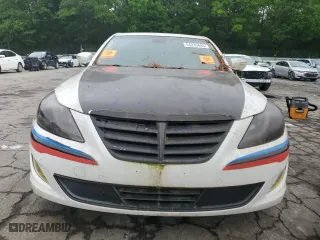 2013 Hyundai Genesis 5.0L R-Spec with VIN KMHGC4DH6DU250186, listed as a Copart auction lot 54249485 with 98,985 mi miles and Clean Title. Bid and sale history available at carsss.com. Image 5.