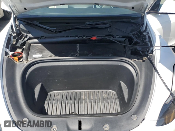 2022 Tesla Model Y Performance with VIN 7SAYGDEFXNF407340, listed as a Copart auction lot 54376895 with 56,709 mi miles and Salvage Title. Bid and sale history available at DreamBid. Image 11.