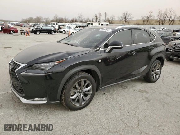 2016 Lexus NX 200t with VIN JTJYARBZ9G2027743, listed as a Copart auction lot 49633845 with 129,717 mi miles and Salvage Title. Bid and sale history available at carsss.com. Image 1.