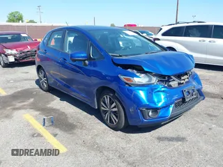 2017 Honda Fit EX with VIN JHMGK5H74HS009905, listed as a IAAI auction lot 42238257 with 64,770 mi miles and . Bid and sale history available at DreamBid. Image 1.