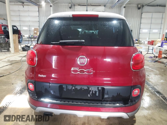 2016 FIAT 500L Trekking with VIN ZFBCFADH4GZ038065, listed as a Copart auction lot 42003775 with 77,949 mi miles and Salvage Title. Bid and sale history available at carsss.com. Image 6.