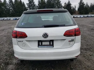 2017 Volkswagen Golf SportWagen S with VIN 3VW017AU8HM518581, listed as a Copart auction lot 43422265 with 82,307 mi miles and Salvage Title. Bid and sale history available at carsss.com. Image 6.