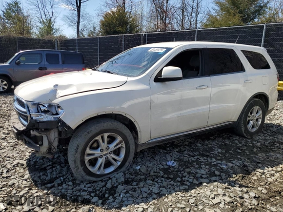 2012 Dodge Durango SXT with VIN 1C4RDJAG4CC111666, listed as a Copart auction lot 50459925 with 184,892 mi miles and Salvage title. Bid and sale history available at DreamBid. Image 1.