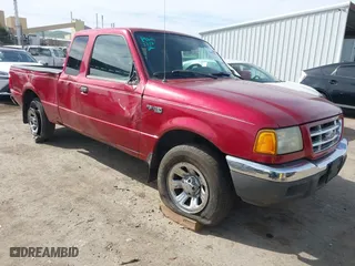 2002 Ford Ranger XL Fleet with VIN 1FTYR44U12PA30681, listed as a IAAI auction lot 41687461 with 93,404 mi miles. Bid and sale history available at carsss.com. Image 1.