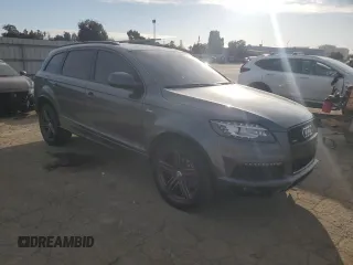 2014 Audi Q7 3.0T S line Prestige with VIN WA1DGAFE5ED002987, listed as a Copart auction lot 47359395 with 130,436 mi miles and Salvage Title. Bid and sale history available at carsss.com. Image 4.