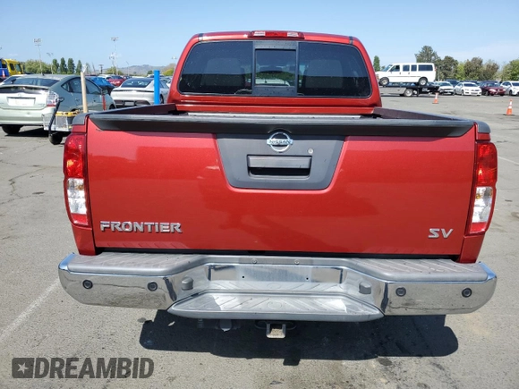2017 Nissan Frontier SV with VIN 1N6AD0ER4HN776806, listed as a Copart auction lot 55098685 with 87,182 mi miles and Salvage title. Bid and sale history available at DreamBid. Image 6.