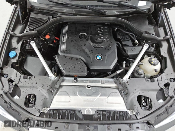2024 BMW X3 sDrive30i with VIN 5UX43DP0XR9X11878, listed as a Copart auction lot 49742675 with 24,951 mi miles and Clean Title. Bid and sale history available at DreamBid. Image 12.
