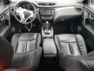 2015 Nissan Rogue SL with VIN 5N1AT2MV7FC821502, listed as a Copart auction lot 74986393 with 95,206 mi miles and Salvage Title. Bid and sale history available at carsss.com. Image 8.
