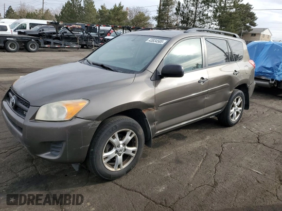 2009 Toyota RAV4 with VIN JTMBK33V695073529, listed as a Copart auction lot 43834585 with 290,736 mi miles and Salvage Title. Bid and sale history available at carsss.com. Image 1.