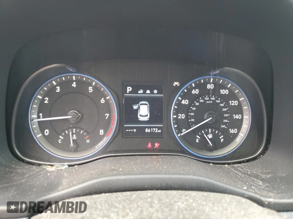 2021 Hyundai Kona SE z VIN KM8K1CAA4MU644545, wystawiony jako Copart lot #56588105 z przebiegiem 86 172 mil mil oraz Szkody całkowita. Historia ofert i sprzedaży dostępna na DreamBid. Obrazek 9.