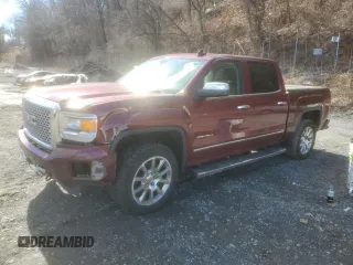 2015 GMC Sierra 1500 Denali z VIN 3GTU2WECXFG336003, wystawiony jako Copart lot #46875335 z przebiegiem 122 545 mil mil oraz Szkoda całkowita • Salvage title. Historia ofert i sprzedaży dostępna na DreamBid. Obrazek 1.