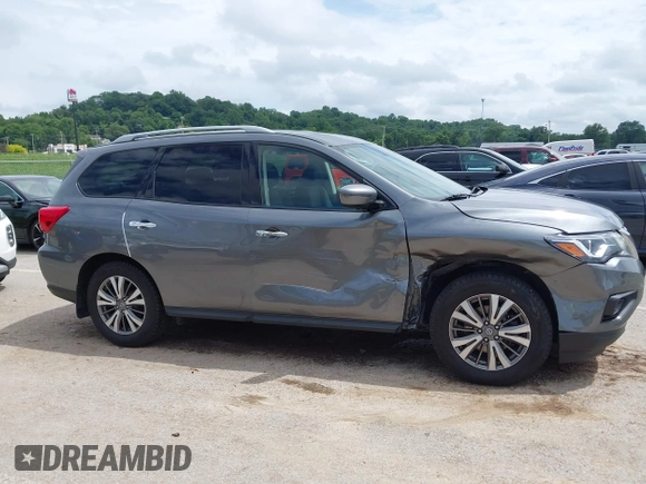 2019 Nissan Pathfinder SL with VIN 5N1DR2MM3KC585069, listed as a IAAI auction lot 42514845 with 60,910 mi miles and . Bid and sale history available at DreamBid. Image 13.