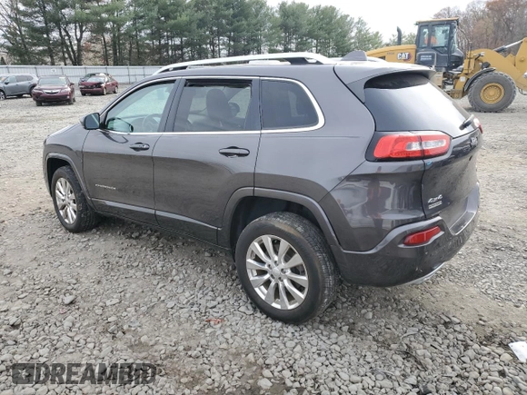 2018 Jeep Cherokee Overland with VIN 1C4PJMJX7JD575723, listed as a Copart auction lot 79604194 with 63,145 mi miles and Salvage Title. Bid and sale history available at carsss.com. Image 2.