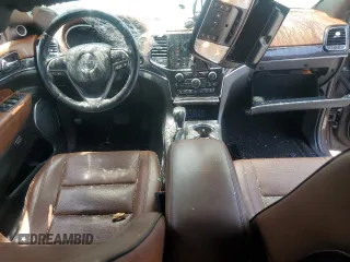 2020 Jeep Grand Cherokee Overland with VIN 1C4RJFCG7LC407185, listed as a Copart auction lot 62366435 with 44,679 mi miles and Salvage title. Bid and sale history available at DreamBid. Image 8.