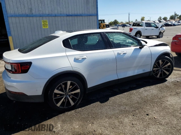2021 Polestar 2 Launch Edition with VIN LPSED3KA8ML010063, listed as a Copart auction lot 77272454 with 68,392 mi miles and Non Repairable. Bid and sale history available at carsss.com. Image 3.