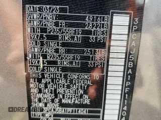 2023 Infiniti QX50 Luxe с VIN 3PCAJ5BA1PF114041, выставлен на аукционе Copart как лот 51680195 с пробегом 15 096 миль миль и Списание • Salvage title. История ставок и продаж доступна на DreamBid. Изображение 14.