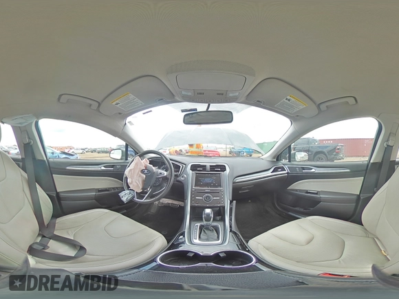2016 Ford Fusion Titanium with VIN 3FA6P0K91GR149132, listed as a Copart auction lot 58351585 with 117,916 mi miles and Salvage title. Bid and sale history available at DreamBid. Image 14.