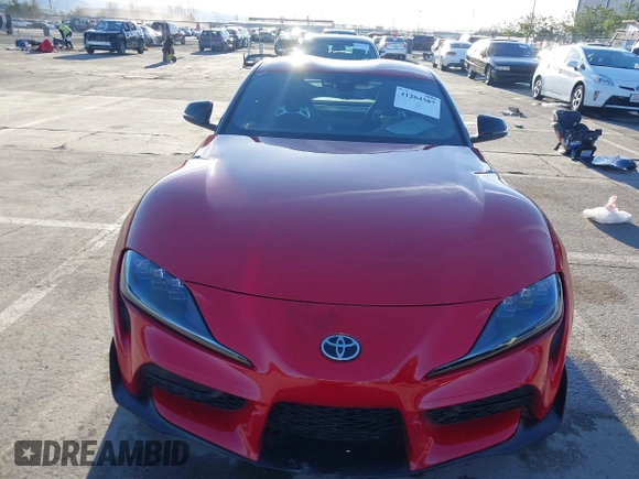 2020 Toyota Supra 3.0 with VIN WZ1DB4C02LW027976, listed as a IAAI auction lot 41264307 with 53,382 mi miles and . Bid and sale history available at DreamBid. Image 12.