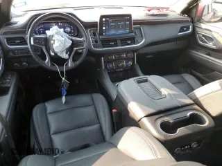 2022 Chevrolet Tahoe LT with VIN 1GNSCNKD0NR105015, listed as a Copart auction lot 46949255 with 28,434 mi miles and Salvage title. Bid and sale history available at DreamBid. Image 8.