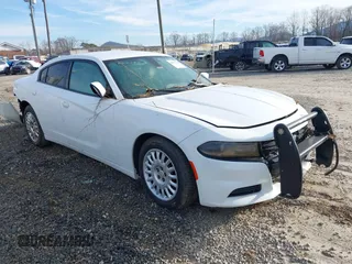 2018 Dodge Charger Police with VIN 2C3CDXKT0JH249174, listed as a IAAI auction lot 40803657 with Not Provided miles and . Bid and sale history available at carsss.com. Image 1.