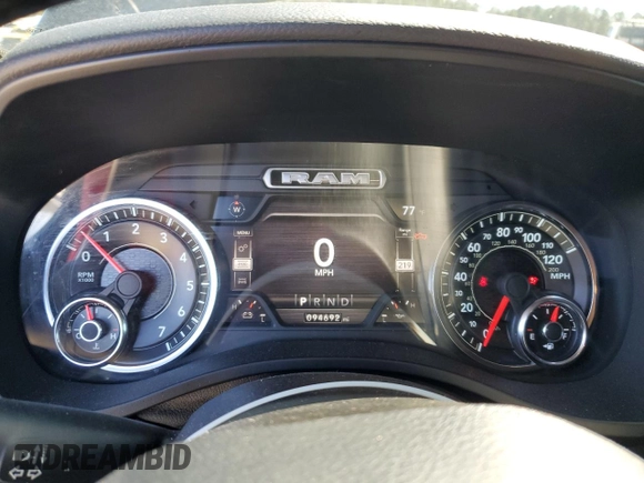 2021 Ram 1500 Big Horn с VIN 1C6RREFT9MN592641, выставлен на аукционе Copart как лот 48671085 с пробегом 94 692 миль миль и Списание • Salvage title. История ставок и продаж доступна на DreamBid. Изображение 9.