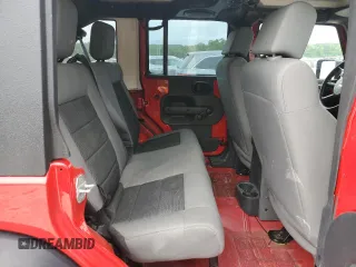 2008 Jeep Wrangler Unlimited X with VIN 1J4GA39118L607733, listed as a Copart auction lot 54506485 with 114,975 mi miles and Salvage Title. Bid and sale history available at DreamBid. Image 11.
