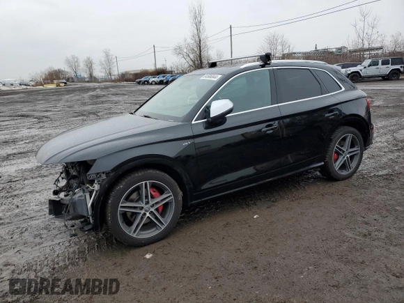 2018 Audi SQ5 with VIN WA1C4BFY1J2074523, listed as a Copart auction lot 84506844 with 125,172 mi miles and Salvage Title. Bid and sale history available at DreamBid. Image 1.