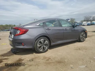 2017 Honda Civic EX-T with VIN 2HGFC1F38HH650468, listed as a Copart auction lot 53440175 with 99,051 mi miles and Salvage Title. Bid and sale history available at carsss.com. Image 3.