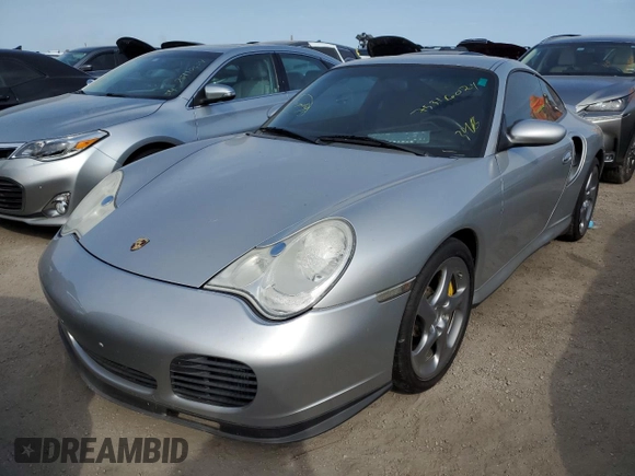 2005 Porsche 911 Turbo S with VIN WP0AB29985S685081, listed as a Copart auction lot 75316024 with Not Provided miles and Salvage Title. Bid and sale history available at carsss.com. Image 1.