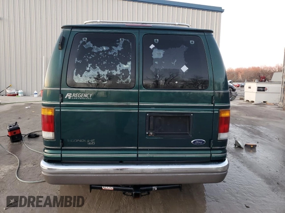 1994 Ford Econoline Cargo with VIN 1FDEE14H5RHB91387, listed as a Copart auction lot 45939385 with 124,179 mi miles and Non Repairable. Bid and sale history available at DreamBid. Image 6.