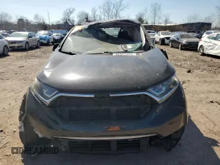 2017 Honda CR-V LX with VIN 2HKRW6H34HH222739, listed as a Copart auction lot 48427525 with 0 mi miles and Salvage Title. Bid and sale history available at carsss.com. Image 5.