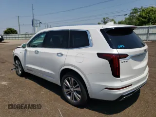2020 Cadillac XT6 FWD Premium Luxury with VIN 1GYKPCRS4LZ132344, listed as a Copart auction lot 60595535 with 19,184 mi miles and Salvage title. Bid and sale history available at DreamBid. Image 2.