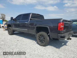 2015 GMC Sierra 2500HD available WiFi Denali with VIN 1GT120E82FF673729, listed as a Copart auction lot 49147965 with 0 mi miles and Salvage Title. Bid and sale history available at carsss.com. Image 2.