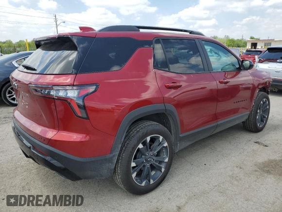 2025 Chevrolet Equinox AWD RS with VIN 3GNAXTEG5SL227155, listed as a Copart auction lot 55302955 with 1,007 mi miles and Salvage title. Bid and sale history available at DreamBid. Image 3.