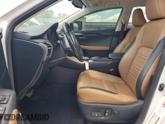2017 Lexus NX 200t with VIN JTJYARBZ0H2068702, listed as a Copart auction lot 55040435 with 123,064 mi miles and Salvage title. Bid and sale history available at DreamBid. Image 7.