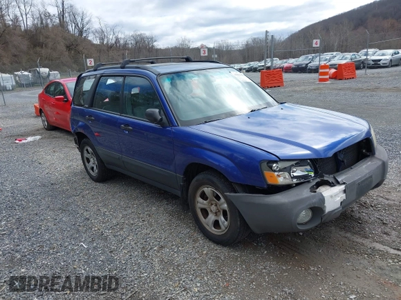 2003 Subaru Forester X with VIN JF1SG63683G737889, listed as a IAAI auction lot 41813431 with 132,196 mi miles. Bid and sale history available at carsss.com. Image 1.