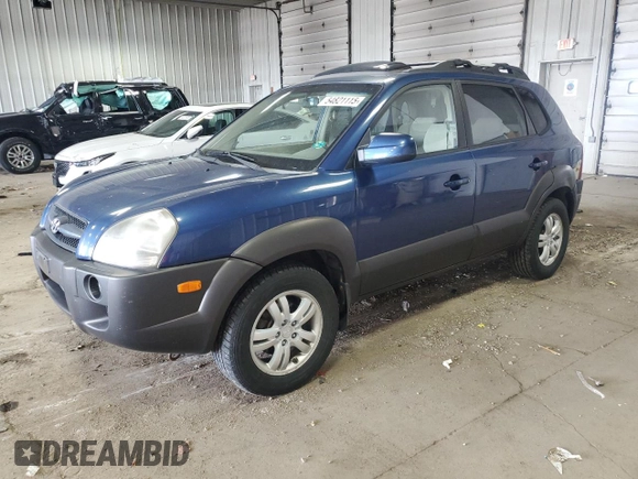 2006 Hyundai Tucson GLS with VIN KM8JN12D46U294639, listed as a Copart auction lot 54821115 with 113,681 mi miles and Clean Title. Bid and sale history available at carsss.com. Image 1.
