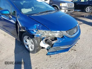 2015 Honda Civic Sedan LX with VIN 2HGFB2F57FH564432, listed as a IAAI auction lot 41839793 with 72,197 mi miles. Bid and sale history available at carsss.com. Image 6.