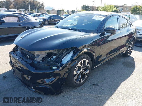 2023 Ford Mustang Mach-E Premium with VIN 3FMTK3SU5PMA86790, listed as a IAAI auction lot 41840626 with 11,270 mi miles and . Bid and sale history available at DreamBid. Image 2.