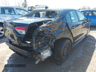 2021 Toyota Corolla LE with VIN 5YFEPMAEXMP161048, listed as a IAAI auction lot 42041751 with 30,650 mi miles and . Bid and sale history available at DreamBid. Image 4.