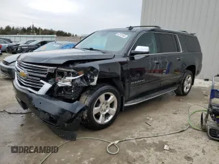2015 Chevrolet Suburban LTZ with VIN 1GNSKKKC3FR134311, listed as a Copart auction lot 47213145 with 0 mi miles and Clean Title. Bid and sale history available at carsss.com. Image 1.