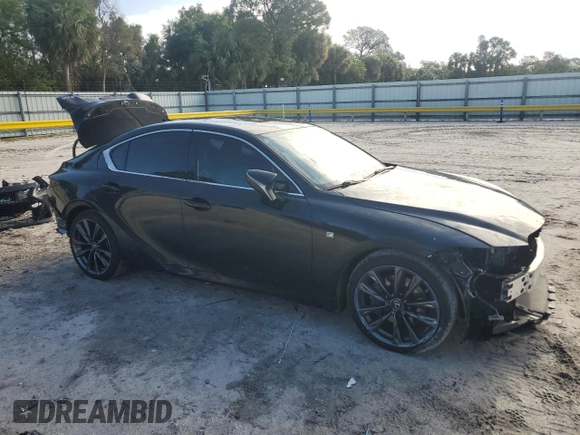 2022 Lexus IS 350 F Sport z VIN JTHGZ1B25N5058137, wystawiony jako Copart lot #52541375 z przebiegiem 121 963 mil mil oraz Szkoda całkowita • Salvage title. Historia ofert i sprzedaży dostępna na DreamBid. Obrazek 4.