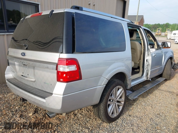 2015 Ford Expedition Max Limited with VIN 1FMJK2ATXFEF42782, listed as a IAAI auction lot 42094729 with 169,799 mi miles and . Bid and sale history available at DreamBid. Image 4.