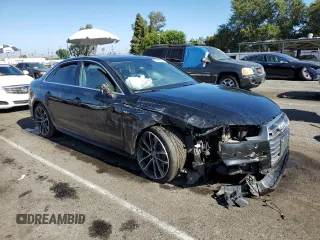 2018 Audi S4 Prestige with VIN WAUC4AF44JA001551, listed as a Copart auction lot 65421564 with 0 mi miles and Salvage Title. Bid and sale history available at carsss.com. Image 4.